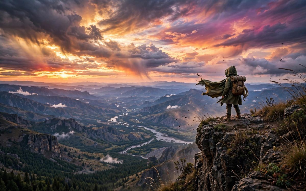 AI-generated example output for the 'Cliffhanger Chapter Ender' prompt