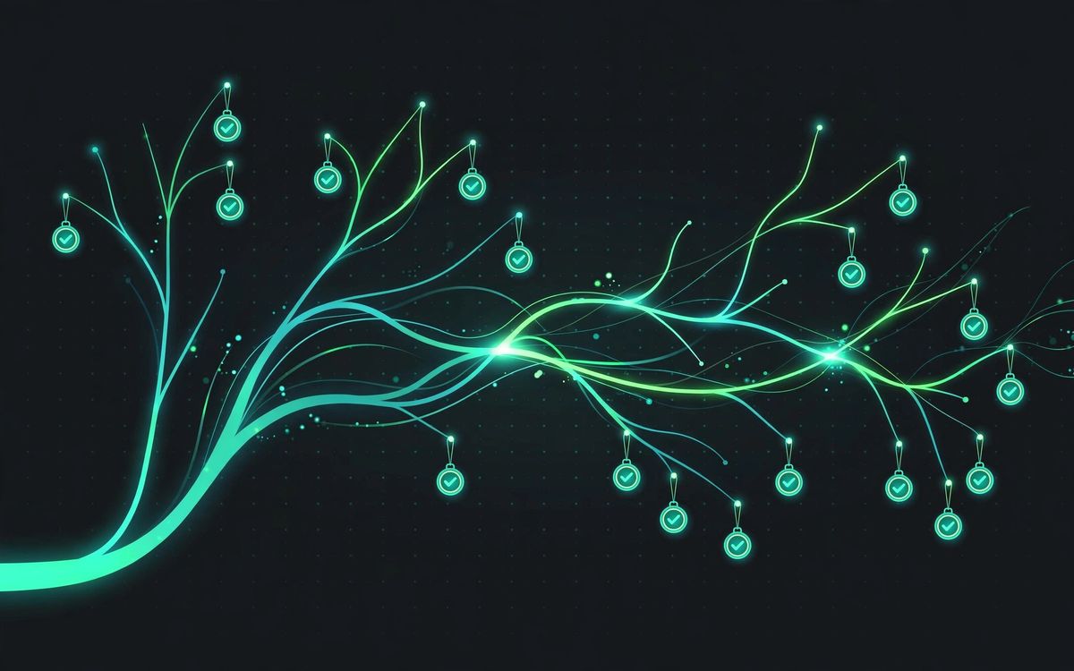 AI-generated example output for the 'Conventional Commit Message Generator' prompt