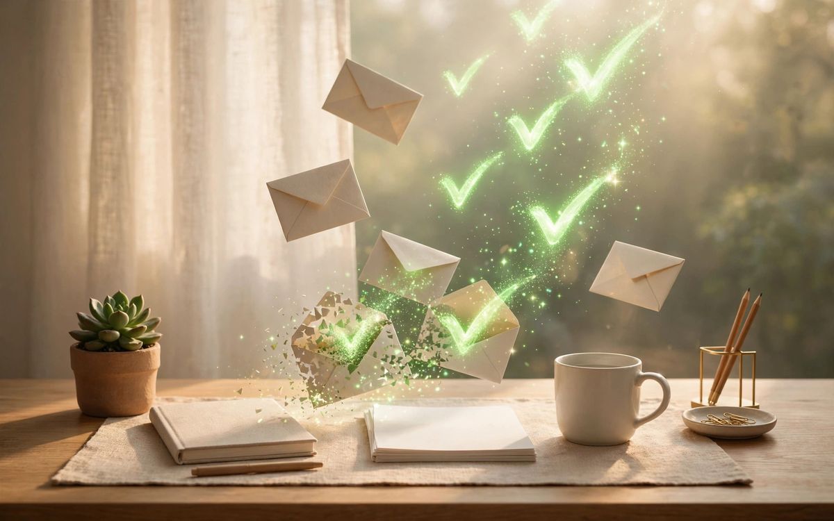 AI-generated example output for the 'Inbox Zero Email Triage Assistant' prompt
