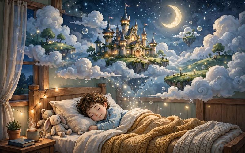 AI-generated example output for the 'Personalized Bedtime Story' prompt